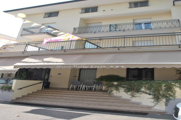 Hotel Villa Lieta 里米尼 外观 照片